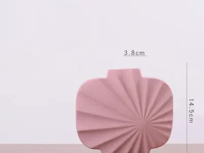 WAVE FLOWER VASE 3D print model