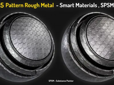 25 Pattern Rough Metal Smart Materials Texture