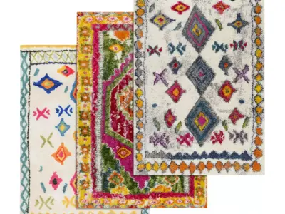 Rug Set 1569 3D model