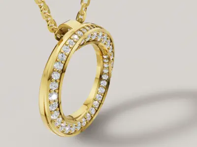 Graff Pendant 3d print model C 84 3D print model