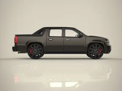 Suv truck 3D model