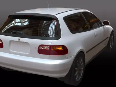 Civic EG6 BEST EVERY MODEL 3D model