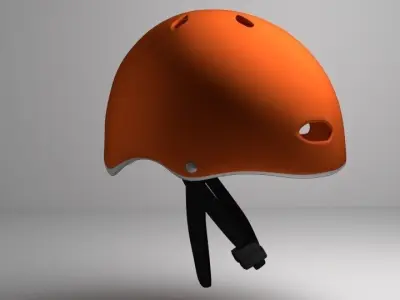 SaR Helmet 3D model