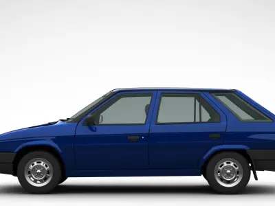 Skoda Forman 3D model