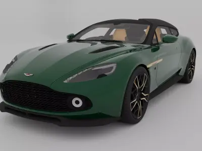 Aston Martin Vanquish Zagato Shootingbrake 3D model
