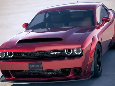 Dodge Challenger SRT Demon 2018 3D model