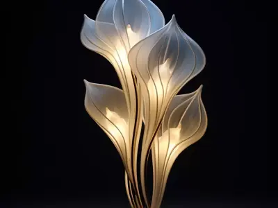 3D Luxury Lamp Models 3D print model