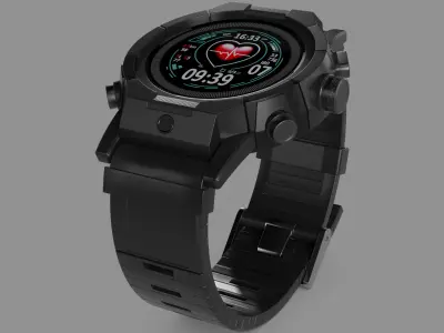 Sport watch 3D model