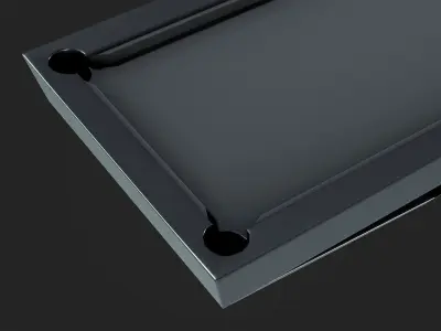 Billiard Table Low-poly 3D model