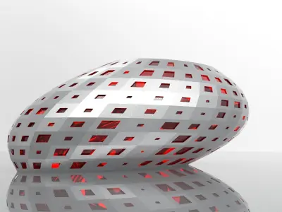 Building Envelope Facade Design Grasshopper Rhino Files Download 3D model