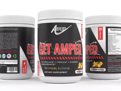 Protein Powder 3D model