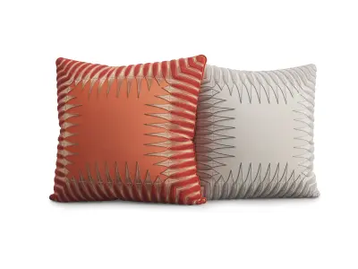 Decorative Cushions Set 1 3D model