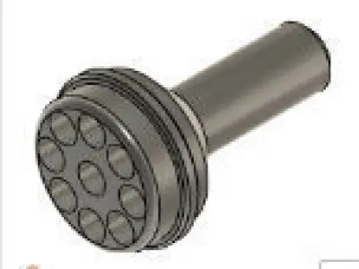 24th 25th Scale V8 Distributors Free 3D print model