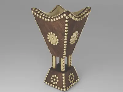 Badawi Incense Burner Arab  3D model
