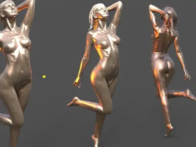 Seraphim Time Sculpture collection 3D model