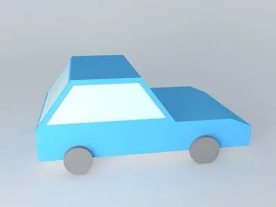 Name car Free 3D model