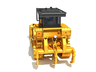Tracked Dozer 3D model
