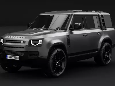 2024 Land Rover Defender 130 Outbound 3D model