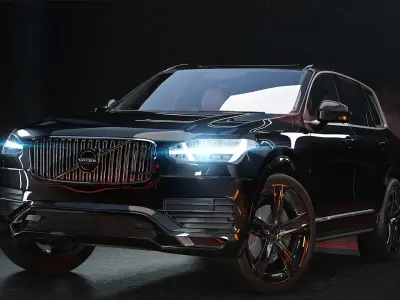 Volvo XC90 3D model