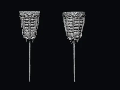 Barnacle Half-Life 1 version STL Free 3D print model