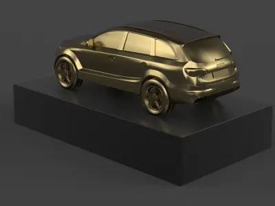Car Trophy 3D model