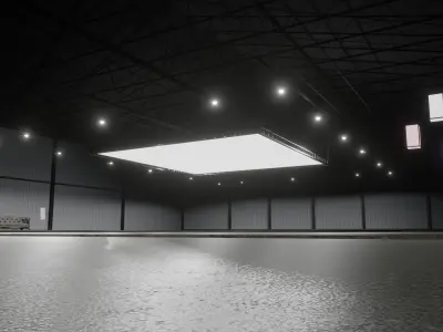 PHOTO STUDIO interior car studio 3D model