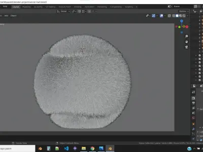 Realistic 3D Tennis Balls - Blender - 4 in 1  3D model