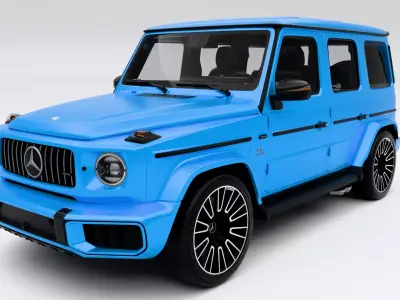 Mercedes-Benz G-Class AMG G 63 2025 Low-poly 3D model