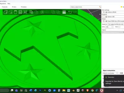 Tennessee Titans logo - Cinematic - 3D print 3D model