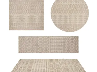 Rugs No 415 Low-poly 3D model