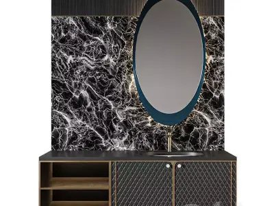 Luxury Bathroom 274 3D model