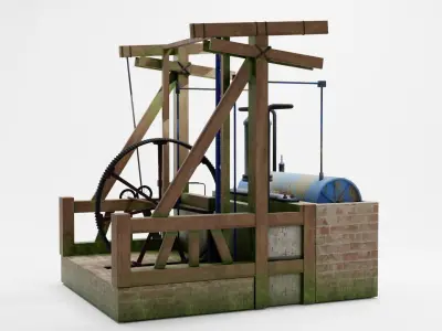 Steam Engine 3D model by kennedyjoan48