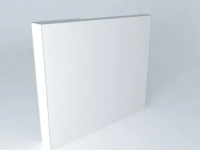 Stage wall blue Free 3D model