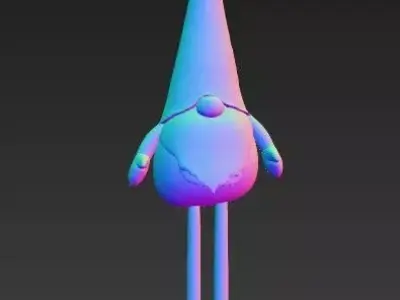 Elegant Desk Gnome 3D print model