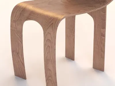 Contour Chair 3D model