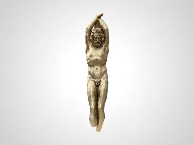 Hanged Man Statue 3D print model