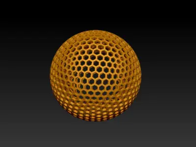 AIRLESS BALL - 2 VERSIONS 3D print model