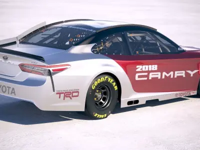 Toyota Camry Nascar 2018 3D model