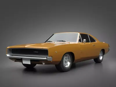 1968 Dodge Charger 3D model