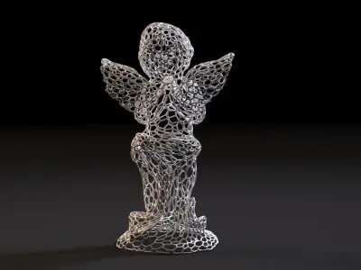 Angel statue 3D print model buy