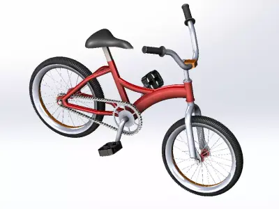 Bicycle 3D model 20