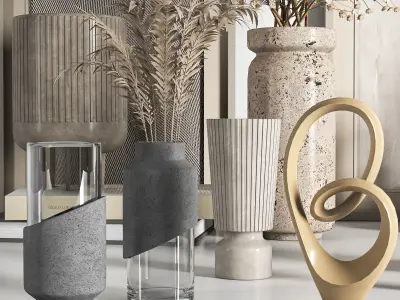 Decorative set 022 3D model