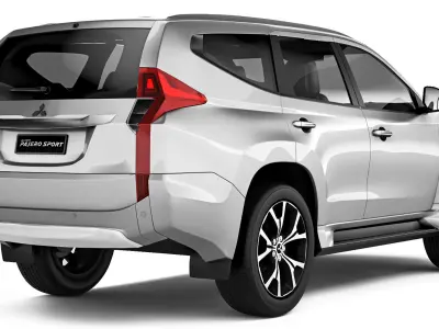 Mitsubishi Pajero Sport 2015 3D model