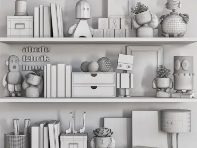 Decorative Set 31 3D model