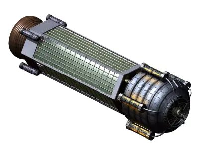 Satellite-Spaceship-Xingxu 02 3D model