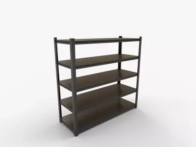 SDXYSTCE Five Tier Garage Shelving Heavy Duty 3D model