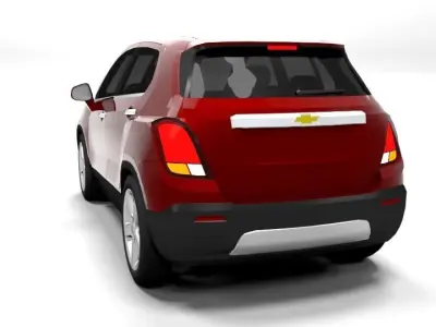 CHEVROLET TRAX 2014 LOWPOLY Low-poly 3D model