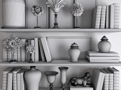 Decor set 13 3D model
