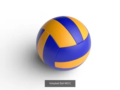 Voleyball Collection  01 3D Model Pack