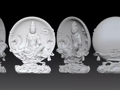 Guanyin  3D print model